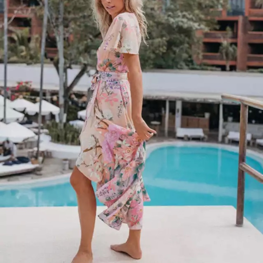 LAST ONE! 5 ⭐️ Beverly Floral Print Dress - Picture 5 of 7